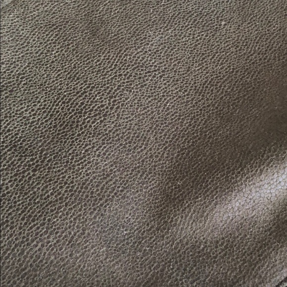 7 For All Mankind Faux Leather Pants Olive Sz 29 - Picture 14 of 15